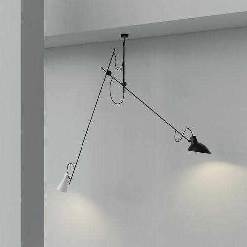 Hängelampe - VV CINQUANTA - Astep - Aluminium / Stahl / Messing