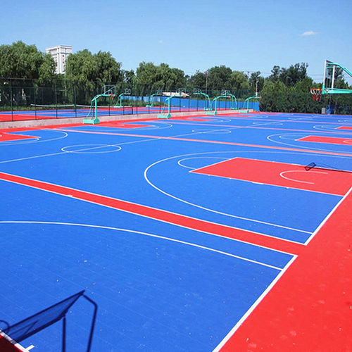 Sportboden für den Innenraum - JA-XFXXX - Shandong Jing Ao Sports Equipment Co.,Ltd - Polypropylen / für Mehrzweck-Sporthallen / für professionellen Einsatz