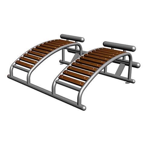 Sit-Up-Bänke / für Außenbereich - JA-W1101 - Shandong Jing Ao Sports Equipment Co.,Ltd