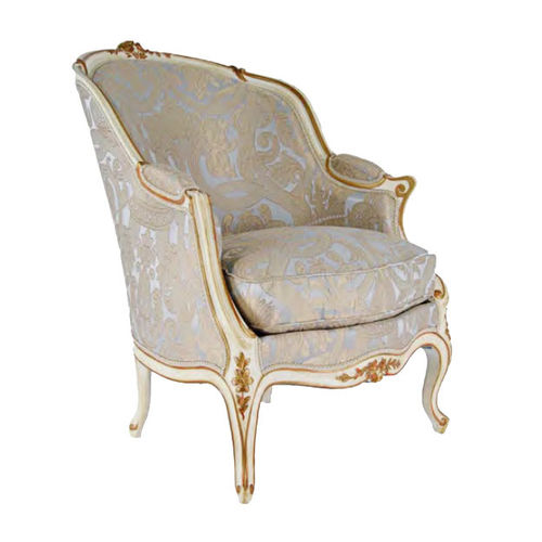 Sessel / Louis XV - BE2003 - Henryot & Cie - Stoff / Holz / Bergère-Stil