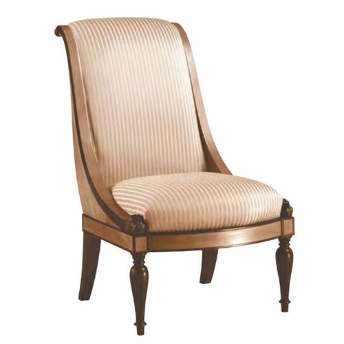 Empire-Stil-Kaminsessel - CF148 - Henryot & Cie - Stoff / Holz