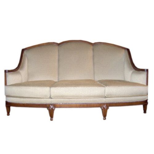Sofa / Art Nouveau - CA1922BIS - Henryot & Cie - Stoff / weiß / Holz