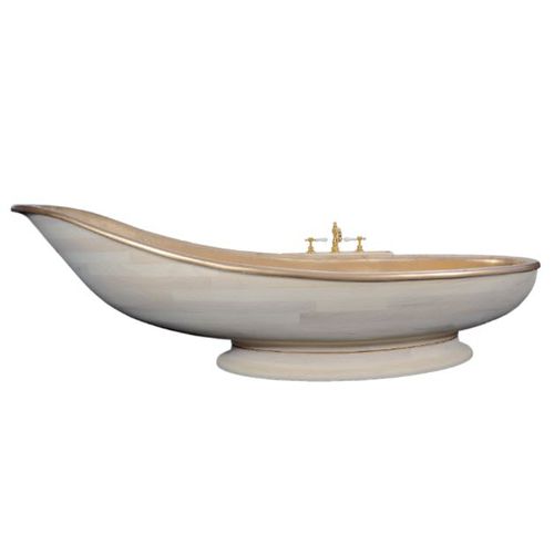 Ovale Badewanne - ADIORE: CI2001 - Henryot & Cie - freistehend / Keramik / weiß