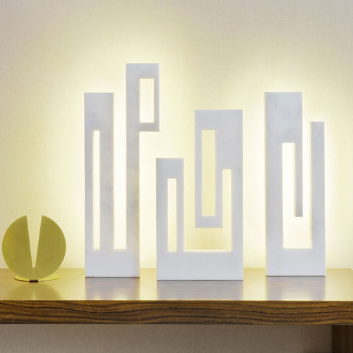 Tischlampe - THE LYCHNOS SERIES - ANAKTAE - Messing / Marmor / modern