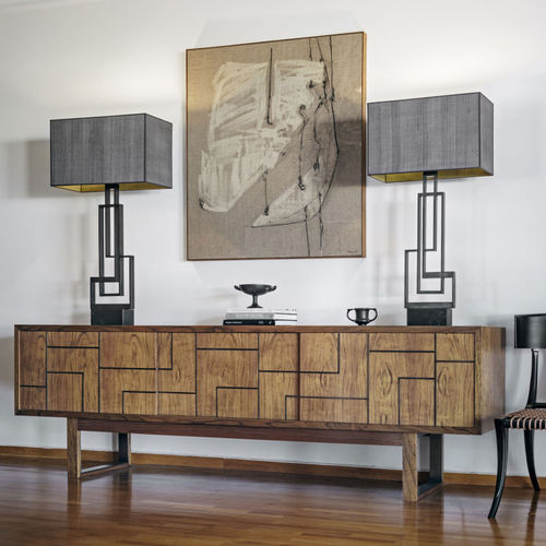 Klassisches Sideboard - EGERIA - ANAKTAE - Nussbaum / maßgefertigt