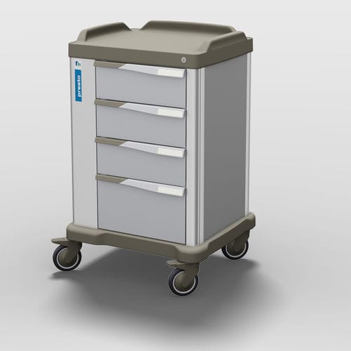 Pflegewagen - PRESTO MEDIUM  - Francehopital - Abfall / für Gesundheitseinrichtungen / für Krankenhaus