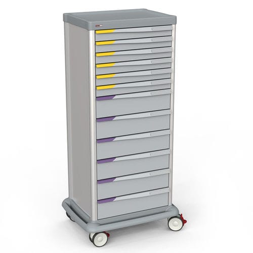 Lagerwagen - PRECISO TRS - Francehopital - für Gesundheitseinrichtungen / für Krankenhaus / für Gewerbegebrauch