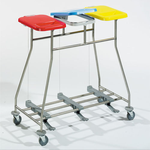 Wäschewagen - ISEO 30 - Francehopital - Gepäck / für Gewerbegebrauch / Edelstahl