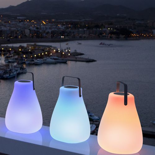 Tragbare Lautsprecherlampe - KURBY - NEWGARDEN - Hänge / Polyethylen / modern
