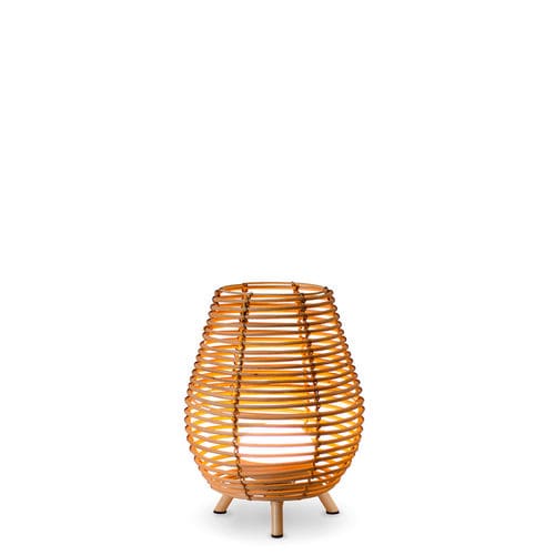 Bodenlampe - BOSSA 30 - NEWGARDEN - Naturfaser / modern / schnurlos