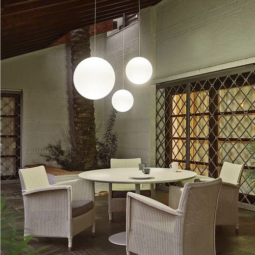Hängelampe - PIANETA - NEWGARDEN - Polycarbonat / modern / mit Kabel