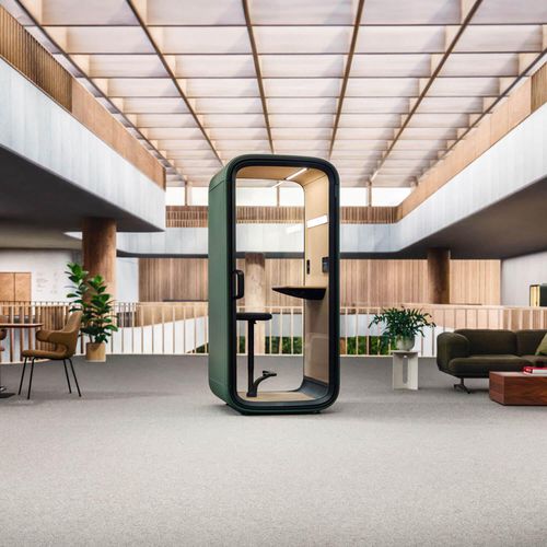 Telefonzelle für Büro - FRAMERY ONE COMPACT™ - Framery Oy - Aluminium / Stahl / Glas