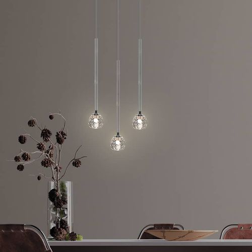 Hängelampe - LT3 CRISTAL - ISA MOSS - lackierter Stahl / Kristall / modern