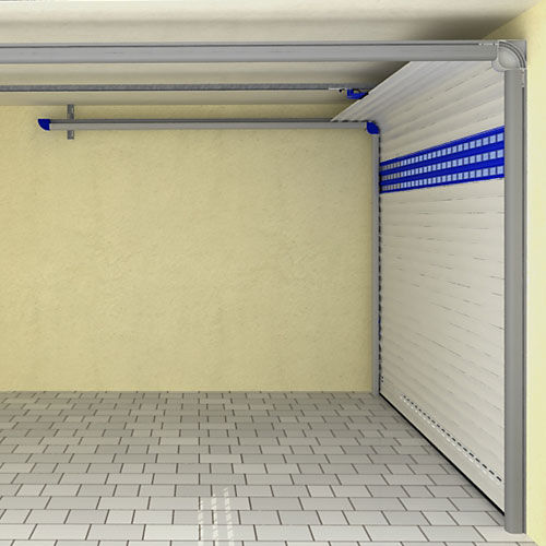 Sektionale Garagentür - DETOLUX - ALULUX - Aluminium / automatisch