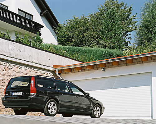 Rolltor für Garage - RESIDENT - ALULUX - Aluminium / automatisch