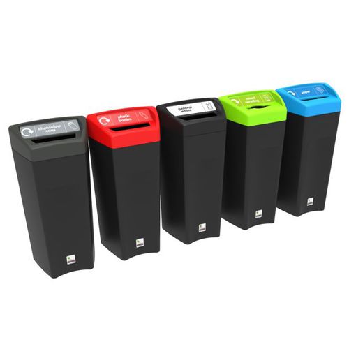 Park-Abfallbehälter - ENVIROPOD 43  - leafield envirobin - System / Polyethylen / modern
