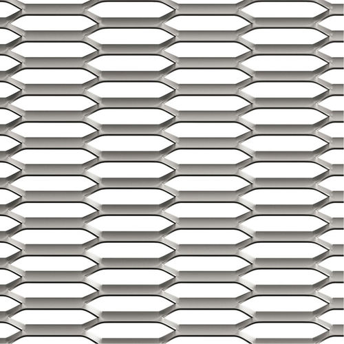 Metall-Geflecht / Aluminium - XP304 - Metal Skin - für Geländer / für Umzäunungen / für Fassadenverkleidung