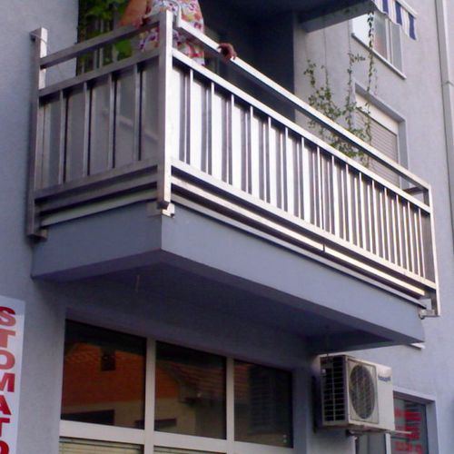 Edelstahlgeländer - Ban-Inox - Platten / für Außenbereich / für Balkon