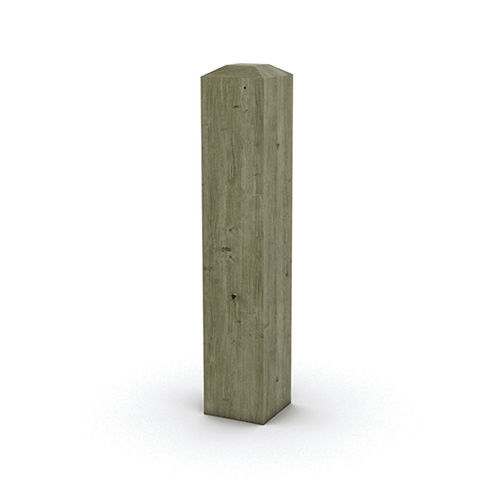 Sicherheits-Sperrpfosten - LILAS - Activia Mobilier Urbain - stationär / abnehmbar / Kiefer