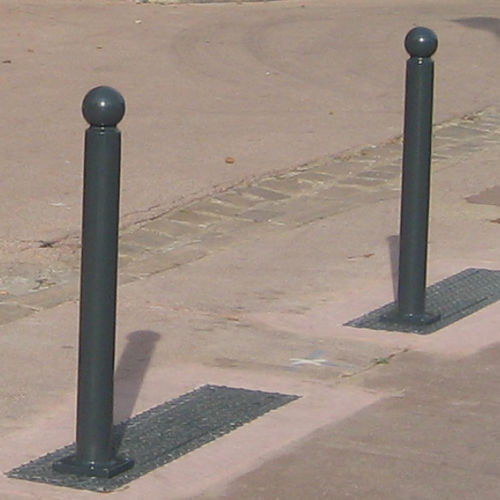 Sicherheitspfosten - ACCÈS PLUS - Activia Mobilier Urbain - versenkbar / Stahl / aus Duroplast