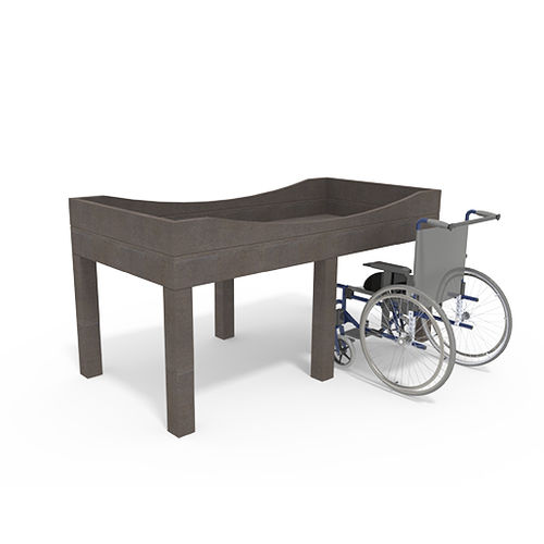 Pflanzkasten für Kräuter / Recyclingkunststoff - Activia Mobilier Urbain - Holz / für Außenbereich / für öffentliche Bereiche