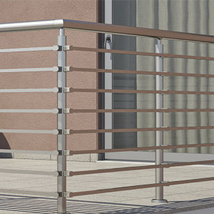Aluminium-Geländer - CLASSIC LINE - ALUMINCO - Stab / für Außenbereich / für den Innenraum
