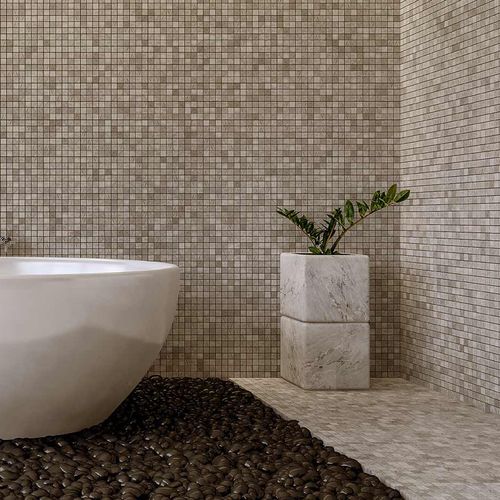 Naturstein-Mosaikfliese - PARQUET - PT. Golden Stone Indonesia - texturiert / für den Innenraum / für Außenbereich