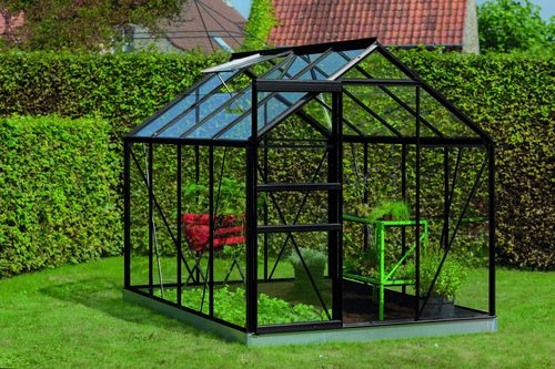 Gewächshaus für Hobbygärten - IVY - ACD - einkuppelig / Glas / Polycarbonat