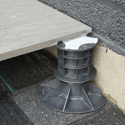 Polypropylen-Terrassenpfosten - AK5/8 - SOLIDOR - Recyclingkunststoff / hochbelastbar / für Außenbereich
