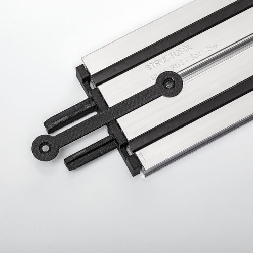 Verbindungsteil für Boden - VF - SOLIDOR - für Terrassendielen / einstellbar
