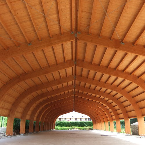 Holzdachstuhl - PRONTOTETTO® - Eco-Resorts - Fertigbau