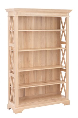 Modernes Bücherregal - ANE - Ziemann Home Design - Natureiche / Weißeiche