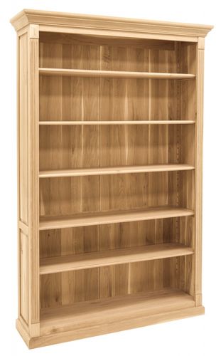 Modernes Bücherregal - URDI - Ziemann Home Design - Natureiche / Weißeiche