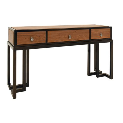 Moderner Konsolentisch - BAO - Ziemann Home Design - Holz / Gestell aus Holz / rechteckig
