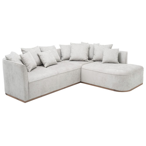 Ecksofa - LUPE - Ziemann Home Design - Art Deco-Stil / Stoff / ergonomisch