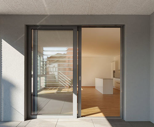 Kunststoff-Schiebesystem - 74-76  - ASAŞ Veratec - Glastüren / für Fenster / für Privatgebrauch
