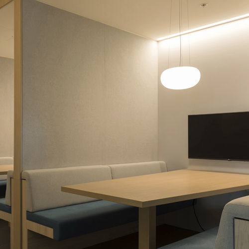 Innenwandverkleidung - COMPOSITION® - AUTEX ACOUSTICS - Textil / PET / Stoffoptik