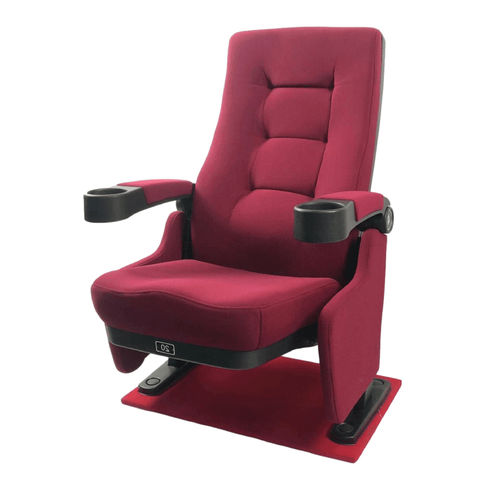 Stoffkinosessel - UA-627 - Usit Seating - Polypropylen / für Gewerbegebrauch / rot