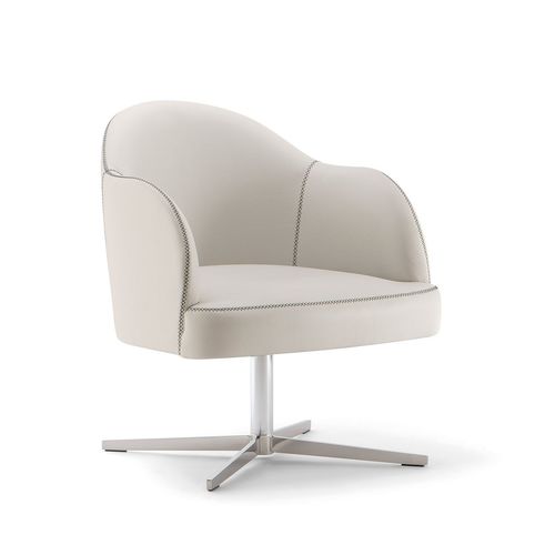 Moderner Sessel - CHICAGO 015 P X - TIROLO SRL - Stoff / Metall / Polster