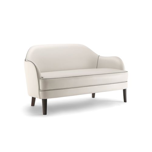 Modernes Sofa - CHICAGO 015 D - TIROLO SRL - Stoff / weiß / Zweisitzer