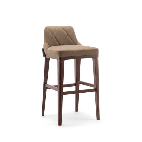 Moderner Barstuhl - GILL 070 S - TIROLO SRL - für den Innenraum / Stoff / Leder