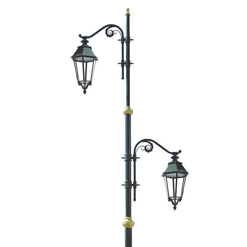 Straßenlaterne - LUCERNA - BAYLED LED LIGHTING - klassisch / galvanisiertem Stahl / LED