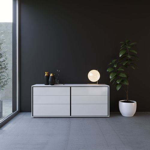 Moderne Kommode - MODE 170 - ITALIANELEMENTS - lackiertes MDF / melaminbeschichtet / rechteckig
