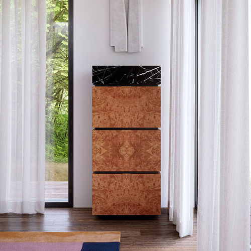 Moderner Barschrank - RC COLUMN - ITALIANELEMENTS - Holz / Marmor