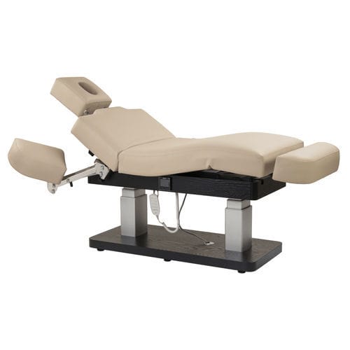 Elektrische Massageliege - Marut - Esthetica Spa and Salon Resources Private Limited - Edelstahl / Schaumstoff / Leder