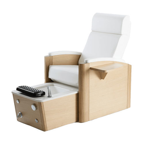 Metall-Fusspflegestuhl - Anagh - Esthetica Spa and Salon Resources Private Limited - Holz / Stoff / aus PU