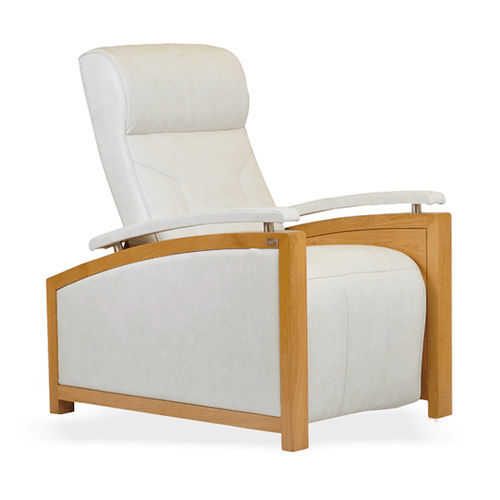 Moderner Relaxsessel - Zero Gravity - Esthetica Spa and Salon Resources Private Limited - Leder / Edelstahl / Holz