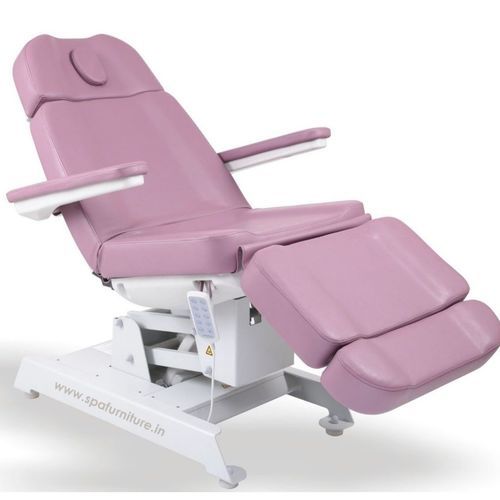 Medizinischer Sessel / Spaltleder - Mridul Derma - Esthetica Spa and Salon Resources Private Limited - höhenverstellbar / neigbar / mit Fußstütze