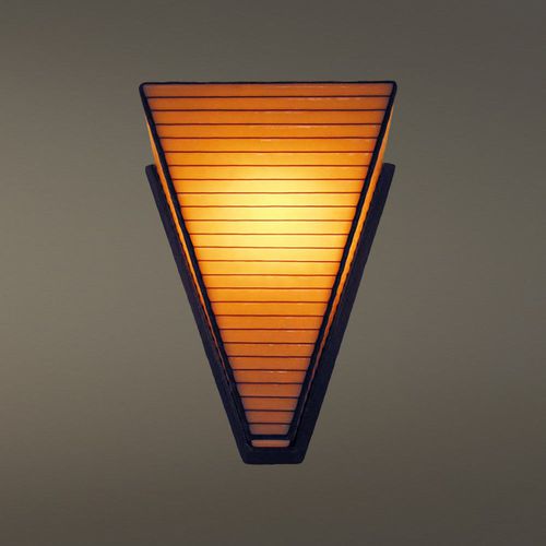Moderne Wandleuchte - SAHARA - Hilliard - für den Innenraum / Bronze / Glas