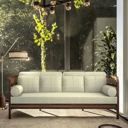 Modernes Sofa - Crockford - WOOD TAILORS CLUB - Stoff / mit Armlehnen / mit abnehmbarem Kissen